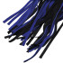 Strict Leather Blue Suede Flogger-piiska 90 cm Tuotekuva 3