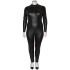NORTIE Fetish Plus Size Wetlook Haaraton Catsuit Tuotekuva 5