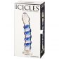 Icicles No 5 Sininen Lasidildo kuva tuotepakkauksesta 90