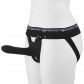 Perfect Fit Zoro Strap-on Harness Mustalla Dildolla kuva tuotepakkauksesta 2