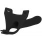 Perfect Fit Zoro Strap-on Harness Mustalla Dildolla kuva tuotepakkauksesta 7
