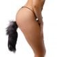 Tailz Grey Fox Tail Anustappi Hännällä  2