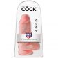 King Cock Chubby Dildo Kiveksillä 23 cm
