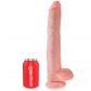 King Cock Aidonkaltainen Dildo Kiveksillä 35 cm
