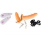 You2Toys Aidonkaltainen Kauko-ohjattava Strap-on Duo  2