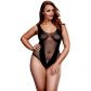 Baci Plus Size Jacquard Teddy  1