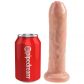 King Cock Valjaat ja Uncut Dildo 21 cm  4