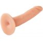 Willie City Aidonkaltainen Dildo Imukupilla 19 cm  3