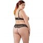 Cottelli Plus Size Alusasusetti Helminauhoilla  2