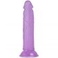 Baseks Jellies Aidonkaltainen Dildo Imukupilla 19 cm 2