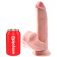 King Cock Plus Triple Density Swinging Balls Dildo 23,5 cm tuotekuva 3