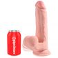 King Cock Plus Triple Density Swinging Balls Dildo 25 cm tuotekuva 3