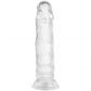 Willie City Aidonkaltainen Kirkas Dildo Imukupilla 15 cm 1