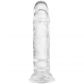 Willie City Aidonkaltainen Kirkas Dildo Imukupilla 15 cm 2