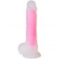 Baseks Glow in the Dark Pinkki Dildo 21,5 cm Tuotekuva 3
