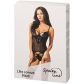 SpaLeX Line Lilis Black Bodystocking sukkanauhoilla Kuva tuotepakkauksesta 90