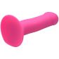 Squeeze-It Squeezable Värisevä Pinkki Dildo 17,5 cm Tuotekuva 4