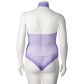 NORTIE Fryd Plus Size Very Peri Haaraton Body Tuotekuva 6