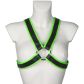 Ouch! Glow in the Dark Ristikkäinen Chest Harness Tuotekuva 1
