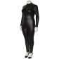 NORTIE Fetish Plus Size Wetlook Haaraton Catsuit Tuotekuva 6