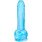 baseks Glow in the Dark Blue Sky Aidonkaltainen Dildo 20,5 cm Tuotekuva 2