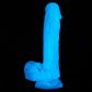 baseks Glow in the Dark Blue Sky Aidonkaltainen Dildo 20,5 cm Tuotekuva 5