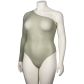 NORTIE Araceae Plus Size Yksihihainen Body Tuotekuva 5