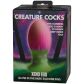 Creature Cocks Glow-in-the-Dark Xeno Egg Silikoninen Dildo Kuva tuotepakkauksesta 90